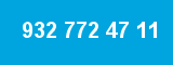 932 772 47 11 932 772 47 11